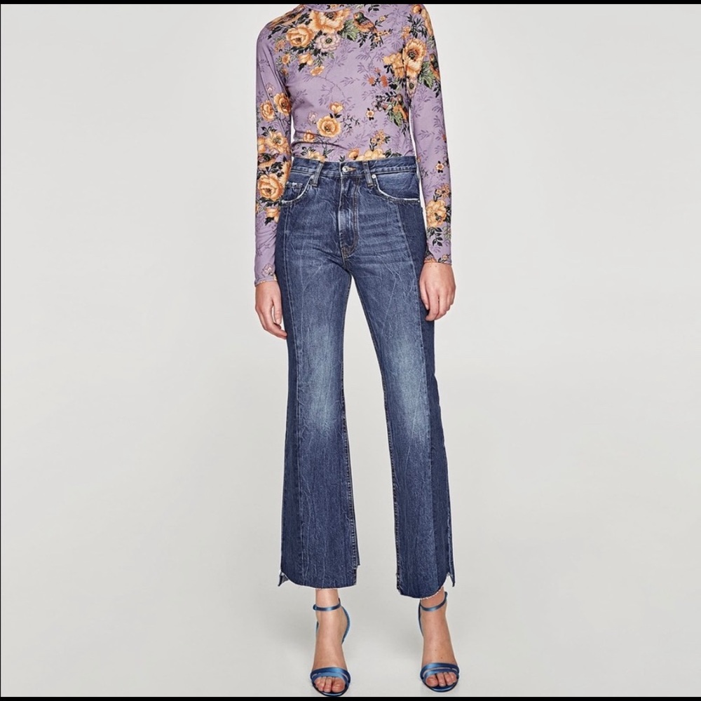 ZARA The Real Slim Flare Jeans NYT